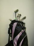 Dámský golf půlset - Grafit - Lady Classic - různé barvy bagu 